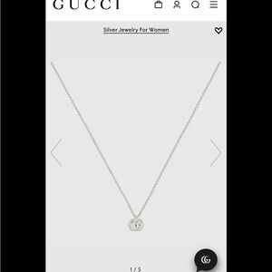 Gucci Silver Necklace for Women